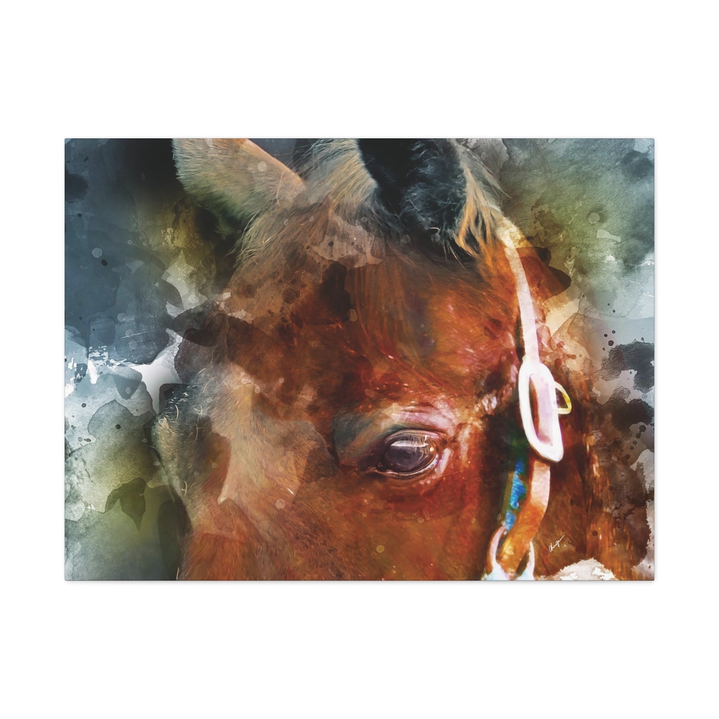 Those Eyes 2 - Standard Unembellished Canvas Gallery Wrap