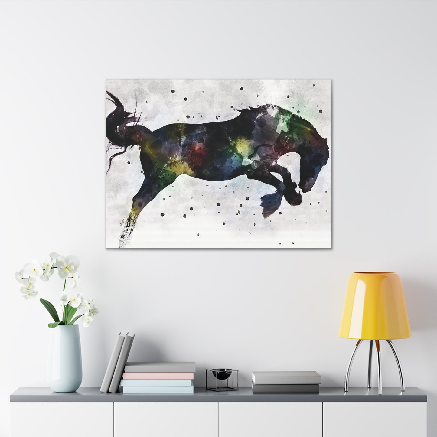 Horse Attitude - Standard Unembellished Canvas Gallery Wrap