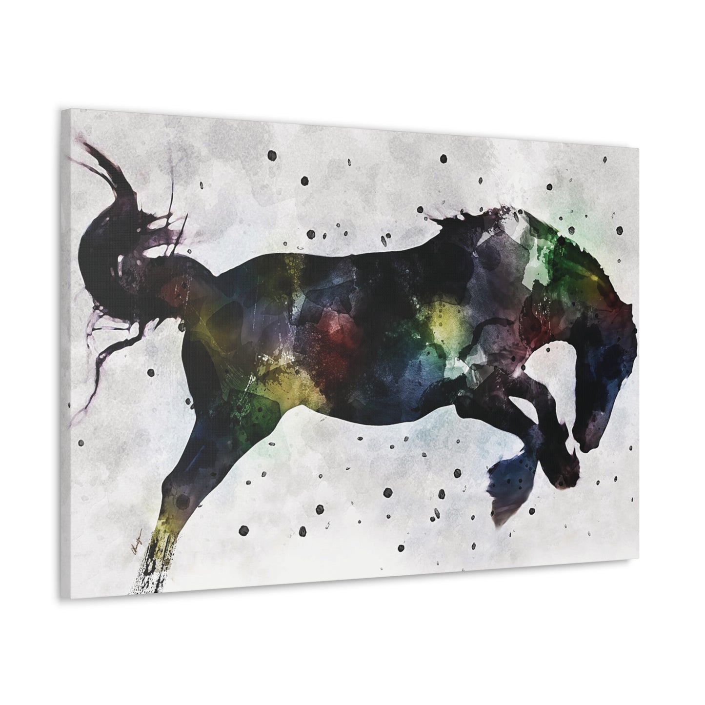 Horse Attitude - Standard Unembellished Canvas Gallery Wrap