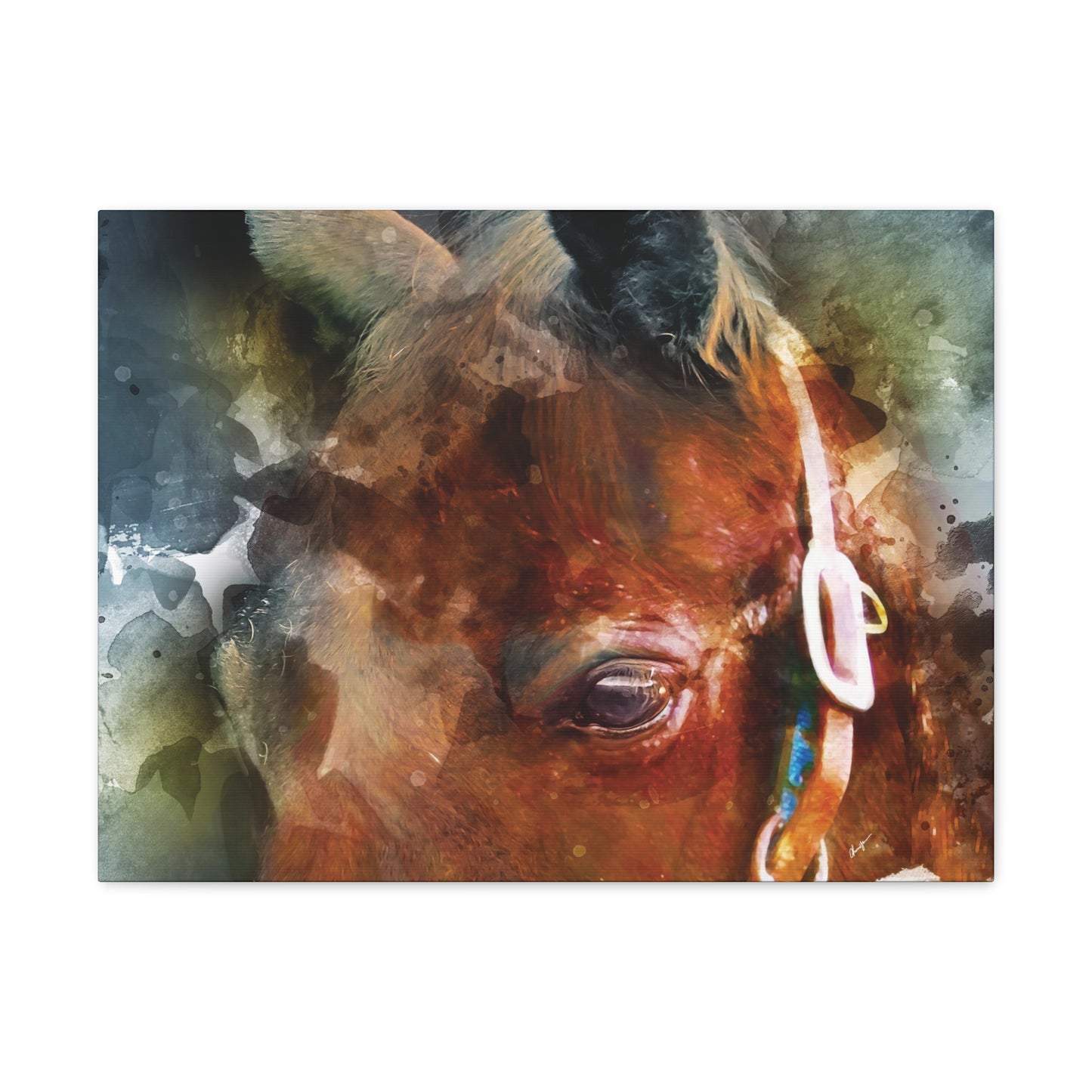 Those Eyes 2 - Standard Unembellished Canvas Gallery Wrap