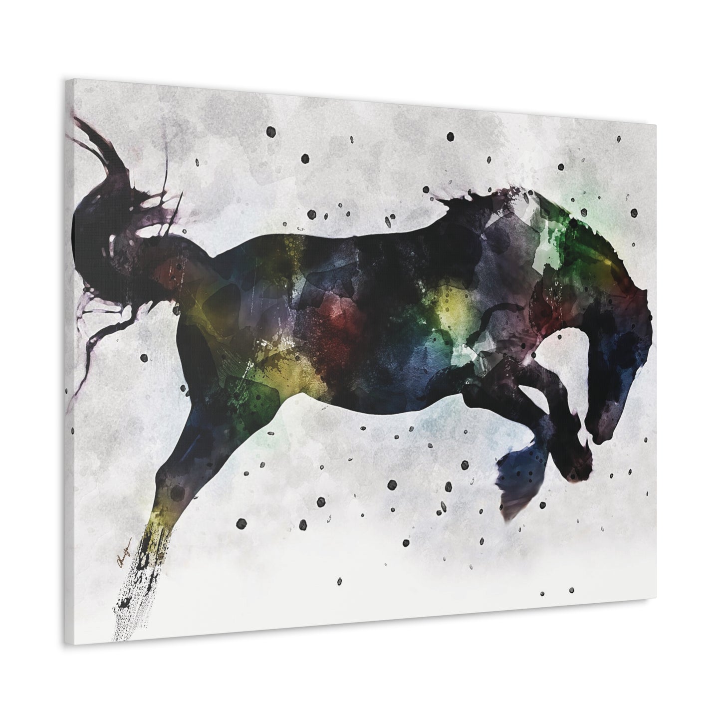 Horse Attitude - Standard Unembellished Canvas Gallery Wrap