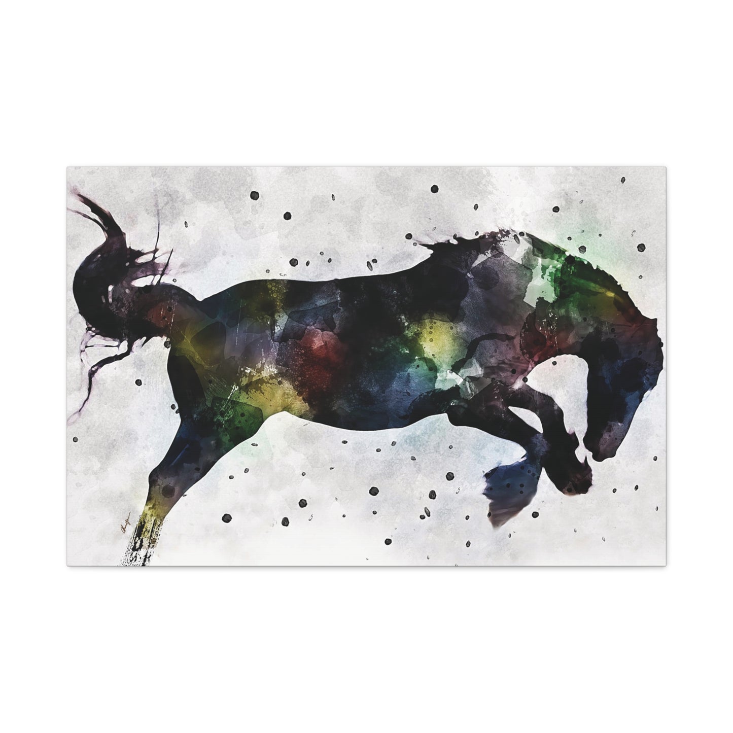 Horse Attitude - Standard Unembellished Canvas Gallery Wrap